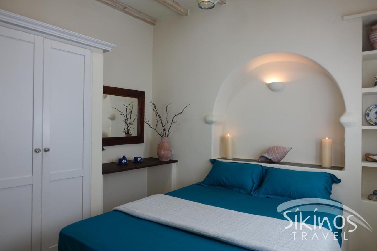 Traditional Apartment In Kastro Sikinos Luaran gambar
